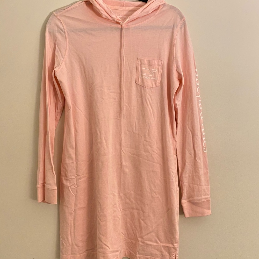 Vineyard vines hooded  tee shirt dress